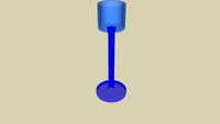 blue cup