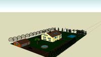 Haus mit Garten