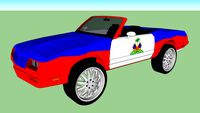 1987 CHEVROLET MONTE CARLO 'HAITIAN GANG CAR'