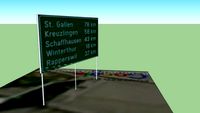Autobahn Tafel