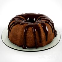 Cake glaze.