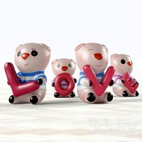 Decorative handmade pig