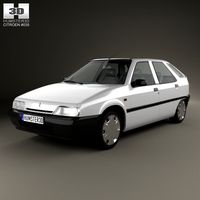 Citroen ZX 5-door hatchback 1991