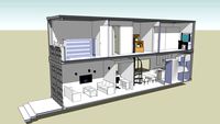 Diseño 4 - Vivienda Minima - Contenedor