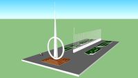obelisco de la ciudad de tarija