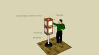 A4 Pamphlet Holder