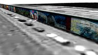 The Berlin Wall at OstBahnhof
