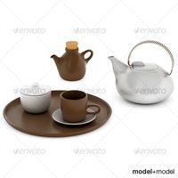 Heath ceramics tea set