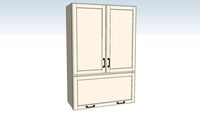 Wall Appliance Garage 15D