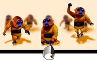 MONK ey - Low Poly Character