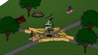 Park with courtyard