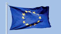The Flag of the EU.