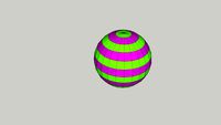 Green and Purple Ball
