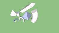 Diverses formes sketchup