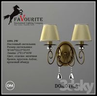Favourite 1092-1W Sconce