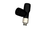 Té piquage mâle cylindrique en bout diamètre 6 - M5x0,8