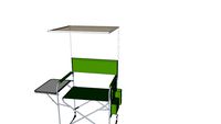 Harbor Freight Foldable Aluminum Sports Chair - item #66383