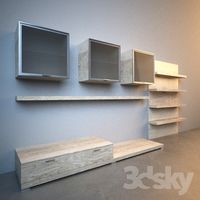 The wall for TV