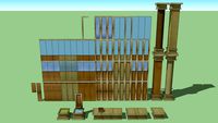 Stone and Wood Architecture Set