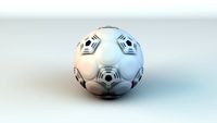 Hexo Soccer Ball - White/Black