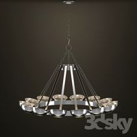 Ladle Chandelier / Lamp of ladles