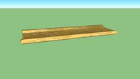 Appui de fenêtre 120x25