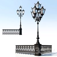 Lantern with fencing