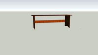 Simple 1 Sheet Plywood Desk