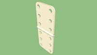 Du-Bro 119 7/16' x 1-1/8' Small Nylon Hinge
