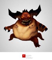 Low Poly Demon Fatty