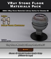 11 VRay Stone Floor Materials for Cinema 4D