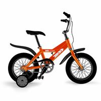 Kid's Bike with Render Setup
