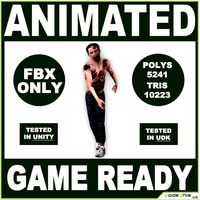 Zombie Guy 10223 tris (FBX ONLY)