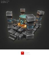 Low Poly RTS Human Cauldron