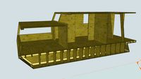 pontoon houseboat design drwings plans