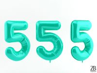5 five balloon