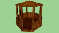 Gazebo japones (Japanese gazebo)