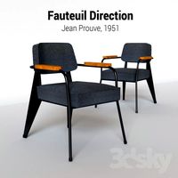 Armchair Fauteuil-Direction_Vitra