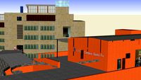 Aulas I, II, III and cafeteria