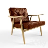 Hans Wegner GE-270 Getama Teak Easy Chair