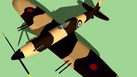 Supermarine Spitfire Mk VII (desert)