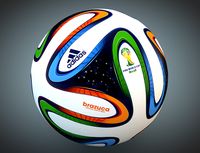 Brazuca Soccer Ball 3D Model