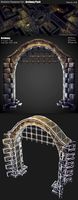 Modular Dungeon Set | Archway Pack (01 of 20)