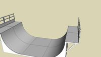 9 ft vert halfpipe