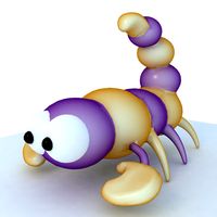 Zodiac Scorpio Cartoon