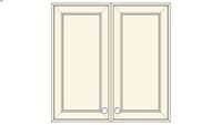 Wall Double Door 30Hx15D