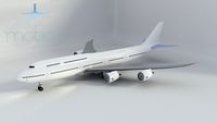 Rigged Boeing 747-8 Intercontinental