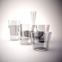 Realistic Decanter glass set