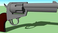 Colt 45 Peacemaker revolver