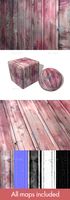 Red Wood Planks Seamless Texture